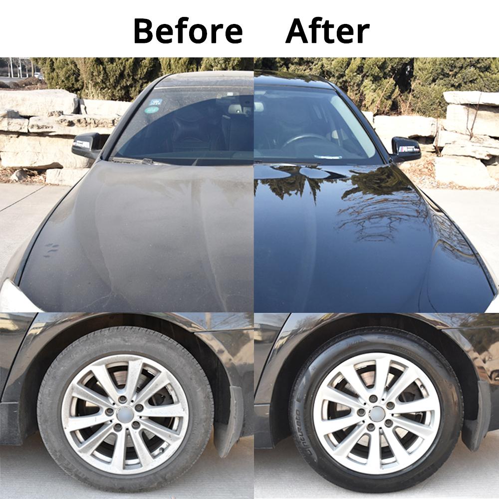 Paint Cleaner Spot Rust Tar Remover Microfiber Car Moto Washer Cleaning Care Detailing Brushes Washing Towel Gloves Supplie