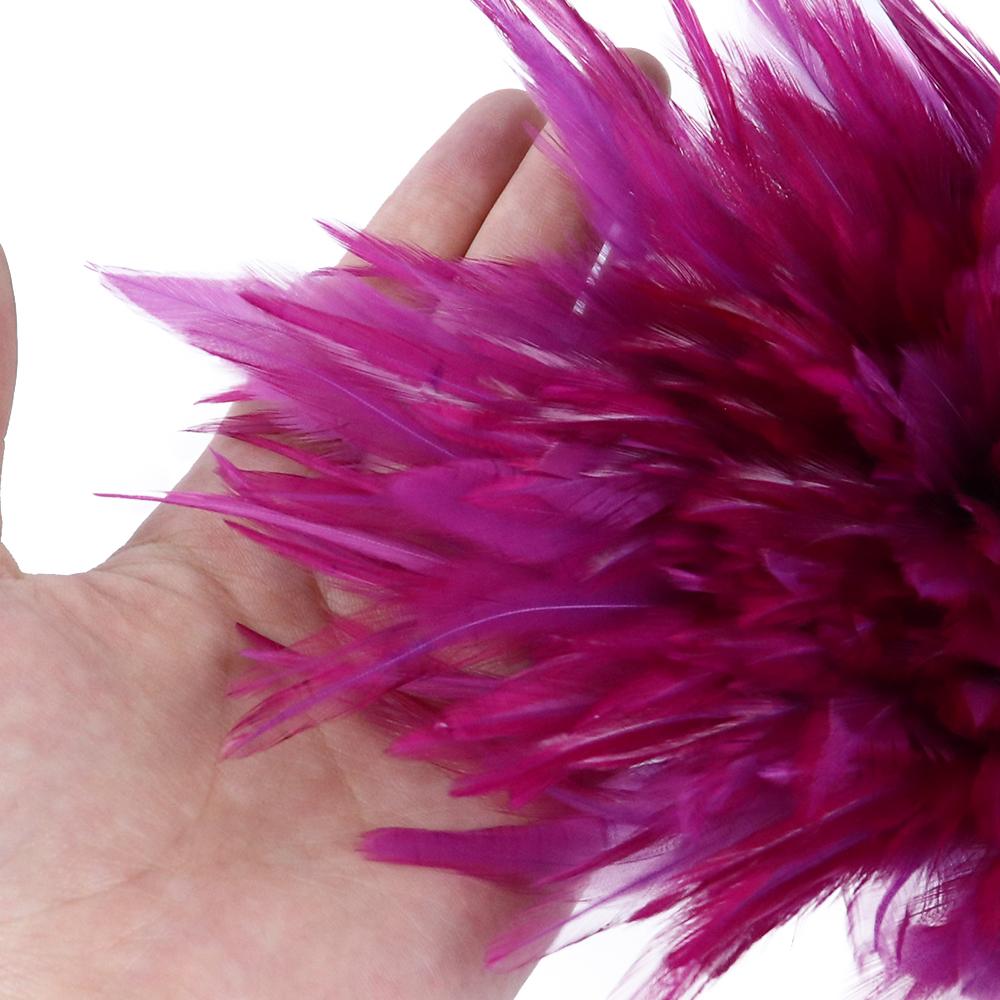 Rooster Feather lot 4-6Inch Carnival Clothing Sewing Accessories Jewelry Crafts Decoration Saddle Hackle Cock Chicken Plumas