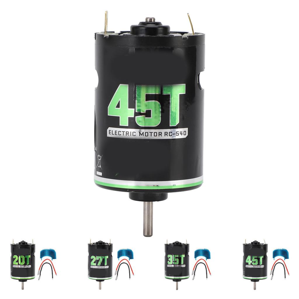 540 Brushed Motor with Blue Heatsink for 1/10 RC Climbing Car Off Road Vehicle Racing Car