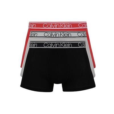 Color Block Logo Woven Waistband Fitted Boxer Briefs 3 Pack Men Underwear Multi-color NP2261O-IGV