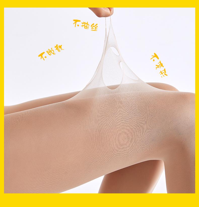 Women's Anti-Snag Flesh-Colored Stockings: Adjustable, Wear-Resistant, Sexy Black Silk & Natural Nude Pantyhose