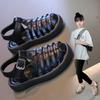 Kinderschuhe, Mädchen-Prinzessinnen-Sandalen, koreanischer Stil, geschlossene Zehenpartie, weiche Sohle, römische Strandschuhe für kleine Mädchen, rutschfeste Sportsandalen.