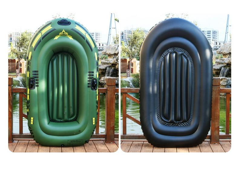 Double-Person Inflatable Kayak: Thickened for Rafting & Fishing