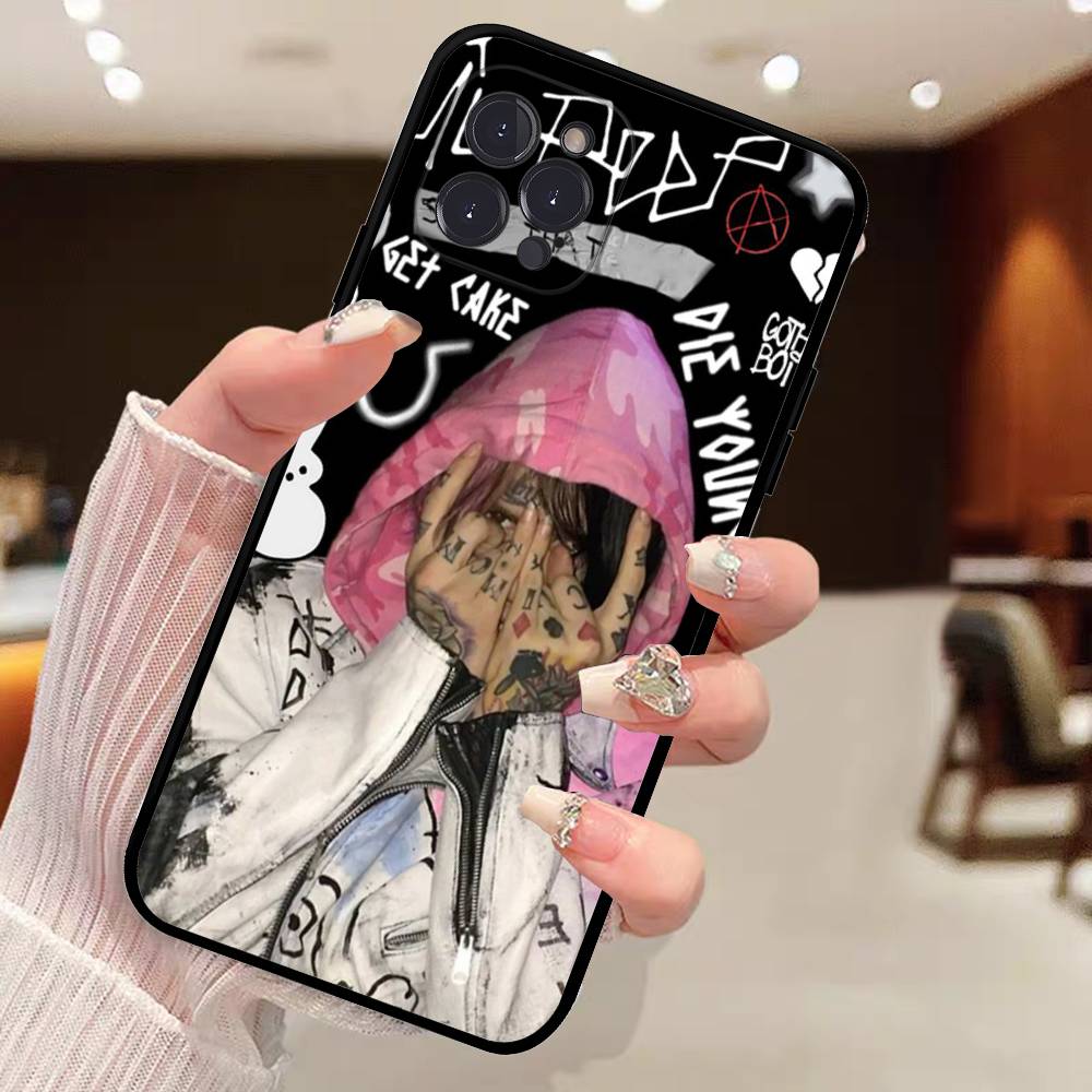 Emo Rapper Lil Peep Phone Case For Iphone 17 16 15 16e 14 13 12 11 Pro Max Plus Case Cover Coque