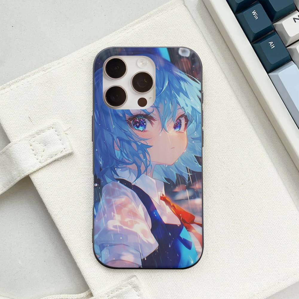 Classic Game Touhou Project For IPhone 17 16 15 11 12 13 14 Pro Max Plus Pro Corrugated Translucent Back Phone Cover