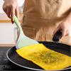 Spatulă de prăjit antiaderentă multicoloră, silicon, pentru copt, lopată pentru tigaie, lingură, lopată de uz casnic, racletă pentru cremă de tort, ustensile de bucătărie