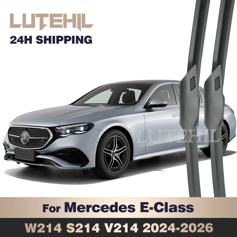 For Mercedes-Benz E-Class W214 S214 V214 2024-2026 2025 Wiper Front Wiper Blades Windshield Windscreen Window Brush 24"+22"