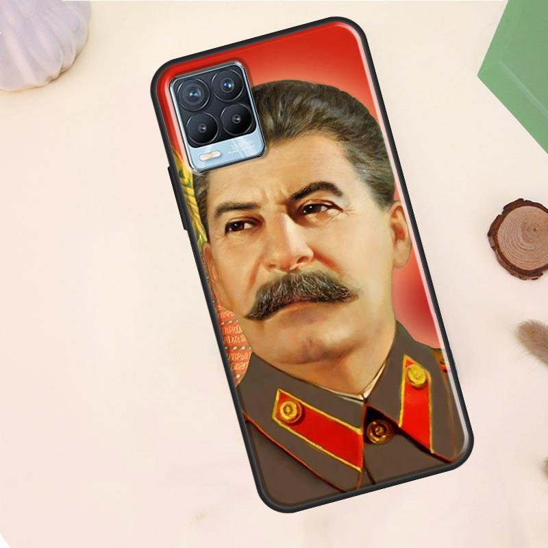 Russian Commander Stalin Case For Realme C75 C63 C61 C55 C51 C53 C35 C65 C67 C71 11 12 13 14 15 Pro Plus GT6 GT7 Pro