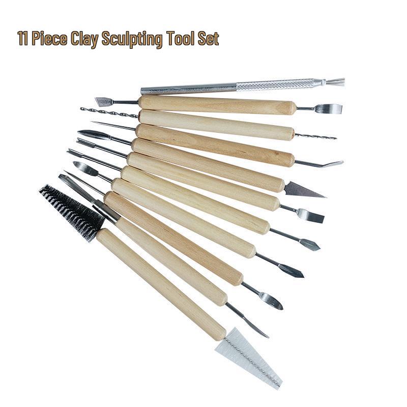 11-Piece Knife Set for Clay Sculpting & Carving