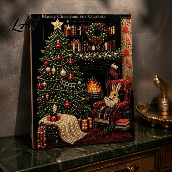 Dekorative Perlen-Bastelarbeiten Weihnachts-Malset Weihnachtsmann Rentier DIY Kunst Kreative Winterdekoration 3D Engel Wandbastelset für Erwachsene Festlich