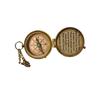 Pocket Brass Compass Religious Gift for Men Women boy Baptism First Enrgraved