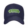 Logo MF Grüne Baseballkappe Marke Herrenkappe Sonnenhut Damen Strandmode Herren