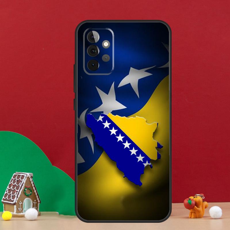Bosnia Flag Case For Samsung Galaxy A36 A56 A06 A13 A53 A32 A12 A22 A52 A35 A17 A16 A55 A15 A54 A34 A14