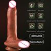 Heizung Realistischer Stoßdildo Vibrator Weicher Riesiger Riesendildo Penis Für Frau Mann G-Punkt Vagina Anus Masturbator Sexspielzeug