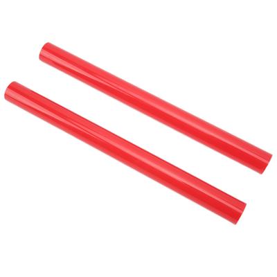 2 STÜCKE Auto Kühlergrill Streifen Zierleiste PVC Rostfrei Dekorativ Ersatz für X3 Serie 2011?2018Rot