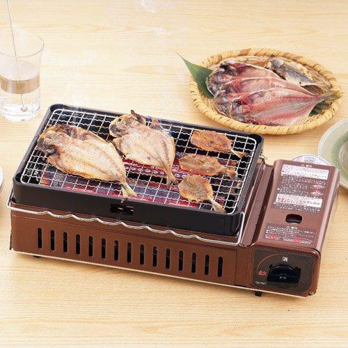 Iwatani Iwatani Robatayaki Grill, Aburiya 1, Portable Stovetop, Robatayaki, Yakitori, Skewers, Grilled Seafood, Outdoor BBQ, Made In Japan, CB-ABR-1