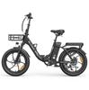 Allgobike AC20 Elektrische Fiets 250W Motor 20" Band Stadsverkeer Elektrische Fiets 48V 20Ah LED Display Maximaal Bereik 60Km 7 Versnellingen Maximaal Laadvermogen 120Kg
