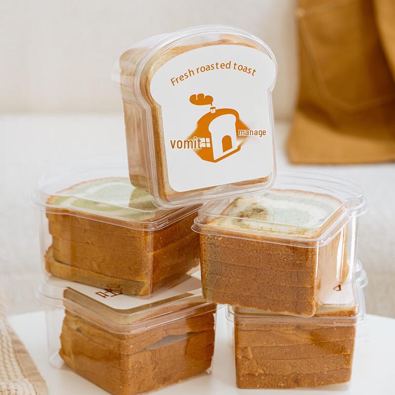 

Disposable Transparent Toast & Bread Packaging Boxes