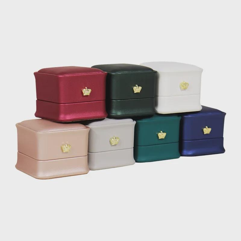 Crown Jewelry Box for Rings, Necklaces, Bracelets, and Pearls