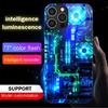 Frosty Ice LED Glowing Phone Case – Call Flash Glitter Cover for IPhone Samsung