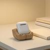 One-piece Headphone Holder 3D Printed Pillow-Shaped Stand, Cute Desk Organizer for Earbuds Study Stand Charging Case, Anti-Slip Stable Display