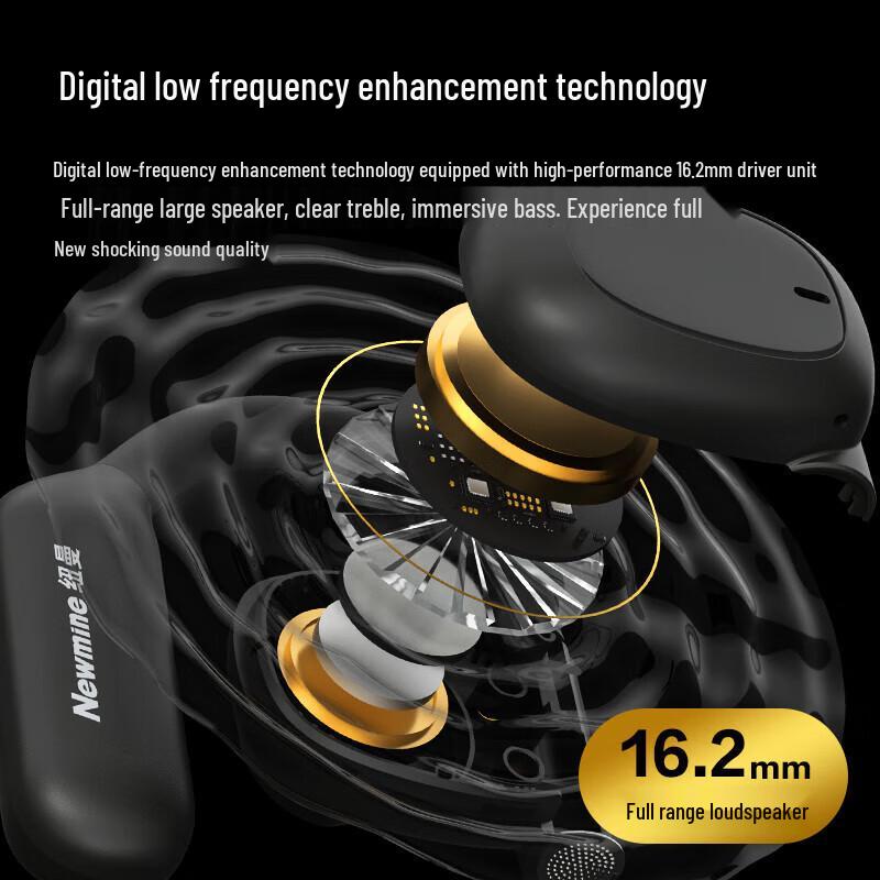 Newsmy TWS-Q9 Upgraded Open-Ear Ear Clip True Wireless Earbuds