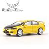 DCT 1/64 FD2 Model 8th Generation Honda Civic Type R Car Alloy Motor Vehicle Diecast Metal Model Kids Xmas Gift Toys for Boys