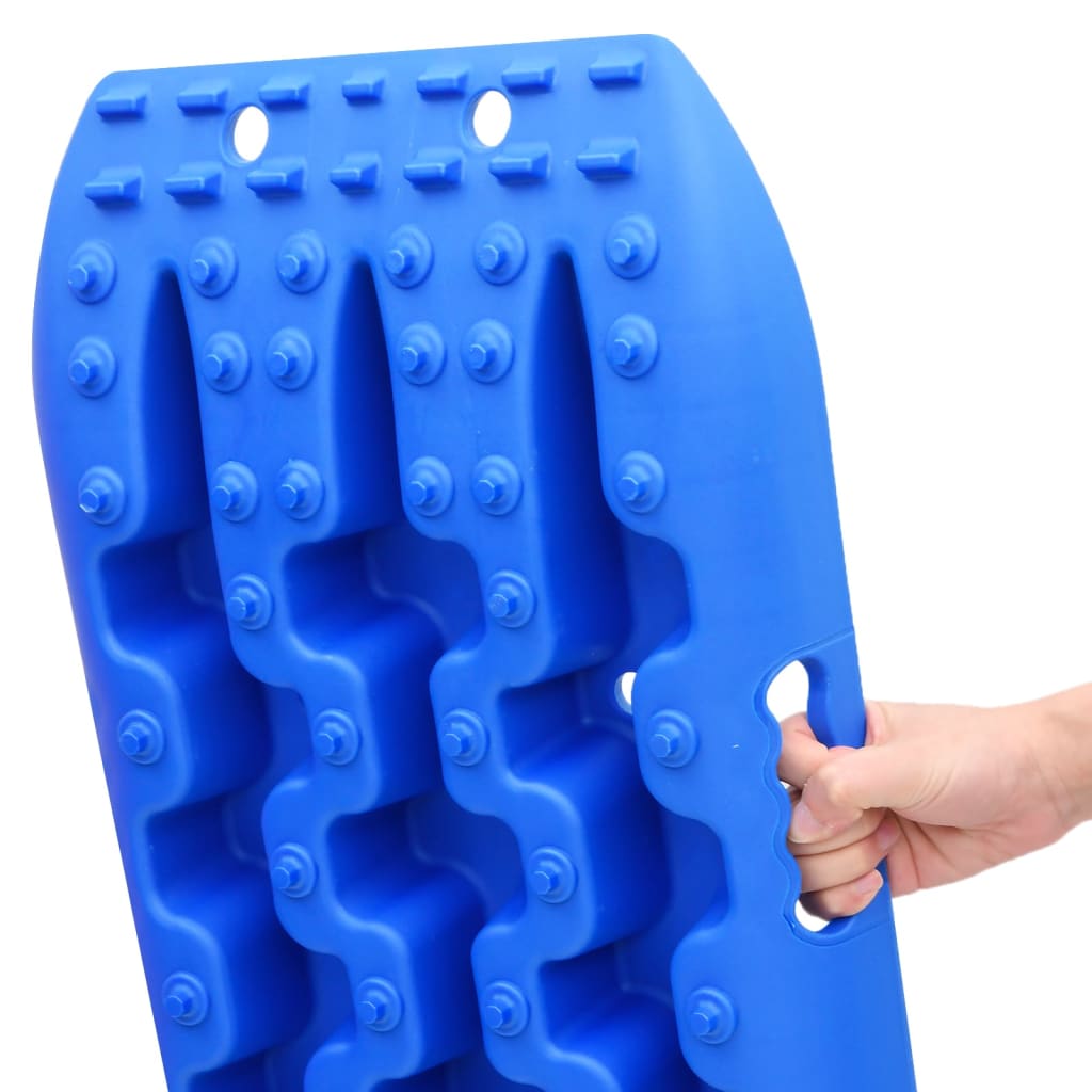 Vidaxl Trapy, 2 Pcs., Blue, 106X30.5X7 Cm, Nylon
