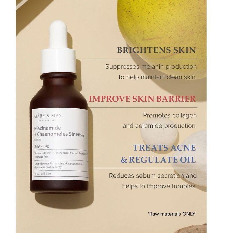 Mary&May Niacinamide + Chaenomeles Sinensis Serum Mini