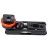 Ball Head Extension Arm Car Mount 17mm Snap On Conversion Mount Accessory 360 Degree Rotatable