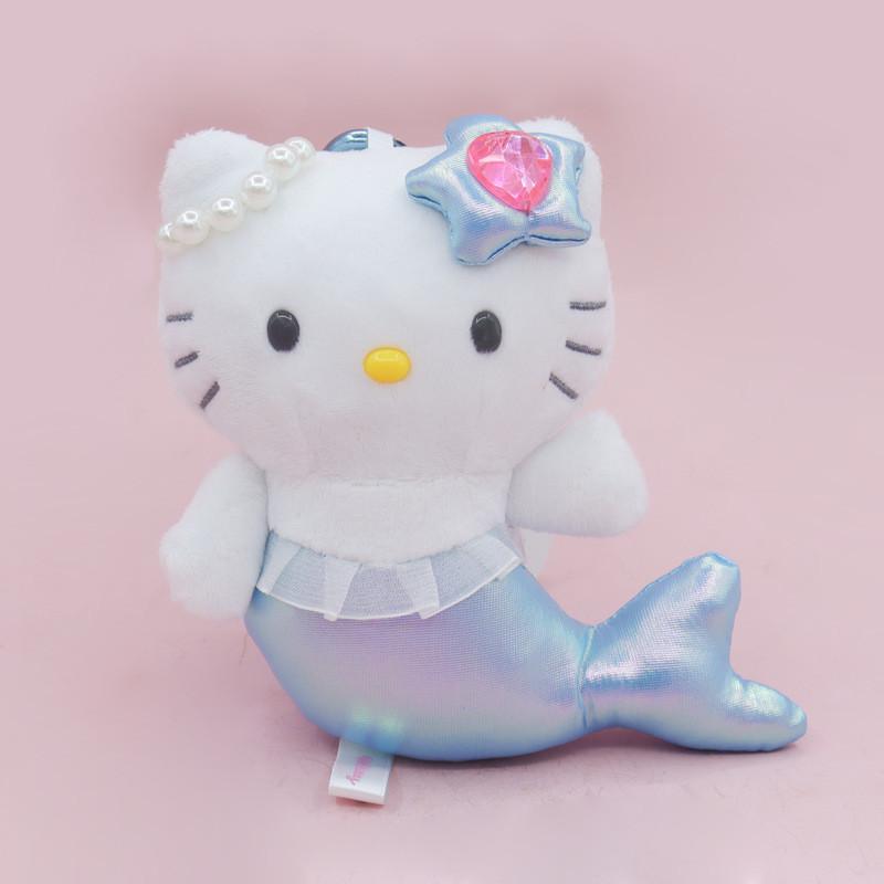 Japanese Unicorn Mermaid Rainbow Plush Keychain With Stretch Coils For Kids And Collectors