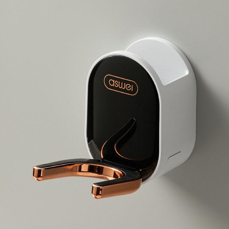 Wall Mounted Hair Dryer Holder Hair Brush Shelves Storage Holder Dyson Hair Dryer Rack With Comb Storage Box Bathroom Shelf