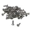 50pcs Durable 304 Stainless Steel Phillips Drive Screws Silver M4 Machine Screws Bolt Screw Pull Handles