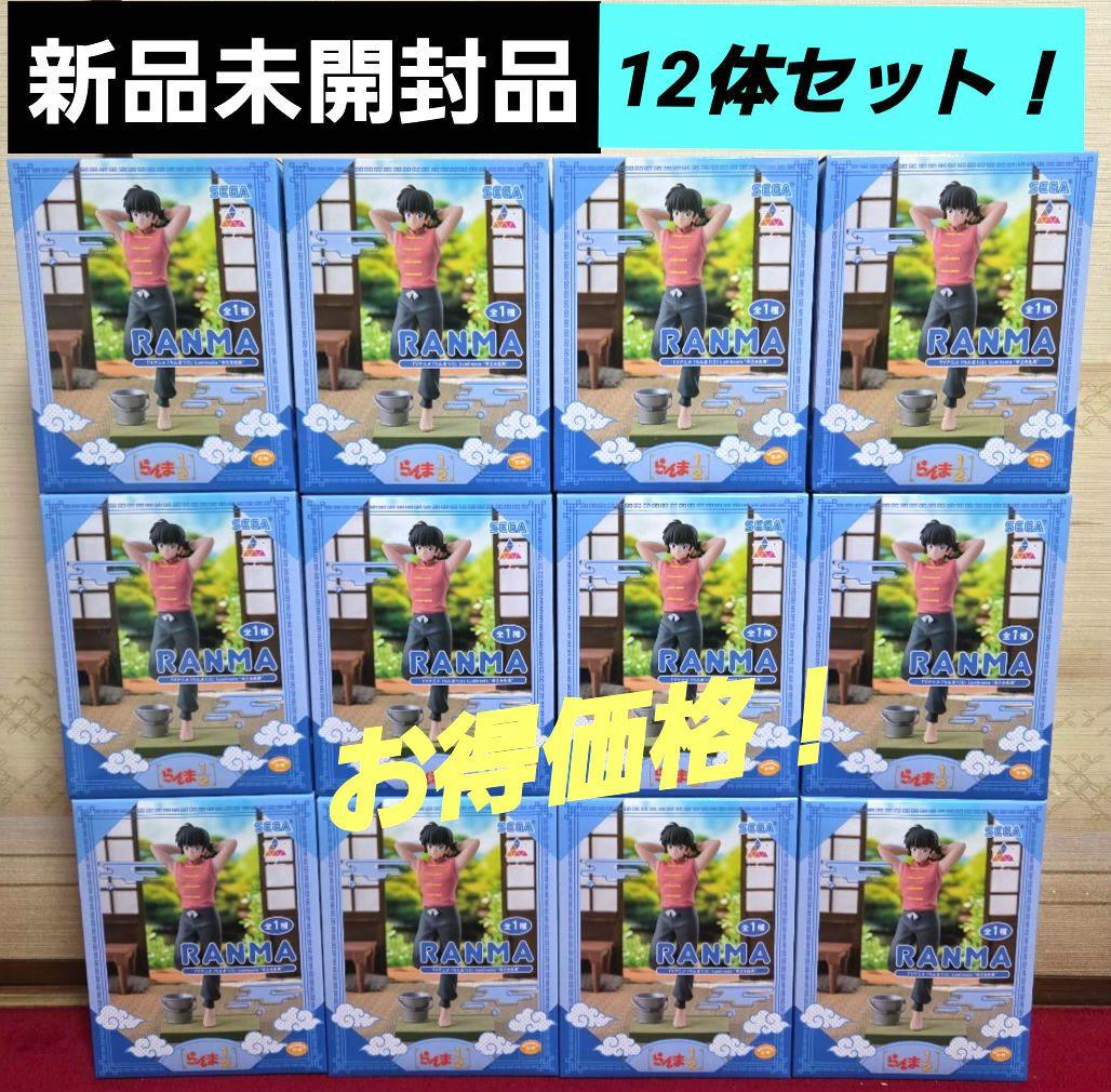 

[USED] Ranma 1/2 Luminasta Figures Saotome Ranma 12-Piece Set