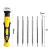 12 In 1 Screwdrivers Set Bit Hex Torx Screwdriver Head Flat Hand Slotted Cross Tool Multifunctional Screwdriver
