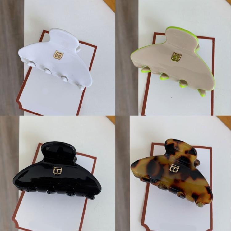 Moderner Pferdeschwanz Klauen Haarclip Haarspangen Klemme Breite Haarzierde Haarschmuck Lustige Haarnadel für Mädchen Freizeitkleidung