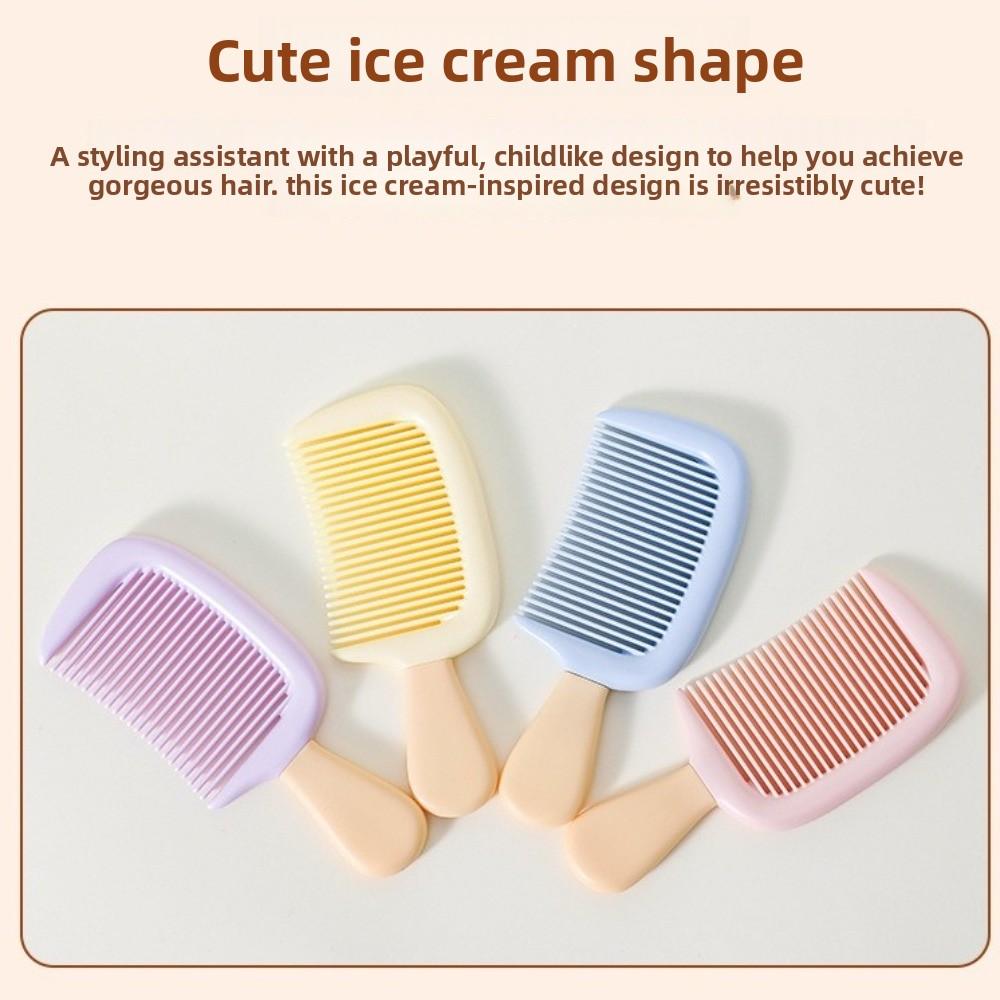 Portable Pocket Combs Anti-static Hairdressing Comb for Girls Gifts Small Cartoon Comb