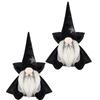 Elegant Foldable Fabric Facelesses Doll Bat Ornament Halloween Party Decoration Safe For Outdoor Use