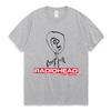 Radiohead The Bends Graphic T Shirts 90s Vintage Punk Hip Hop Short Sleeve Tee Shirt Oversized Streetwear T-shirt Male