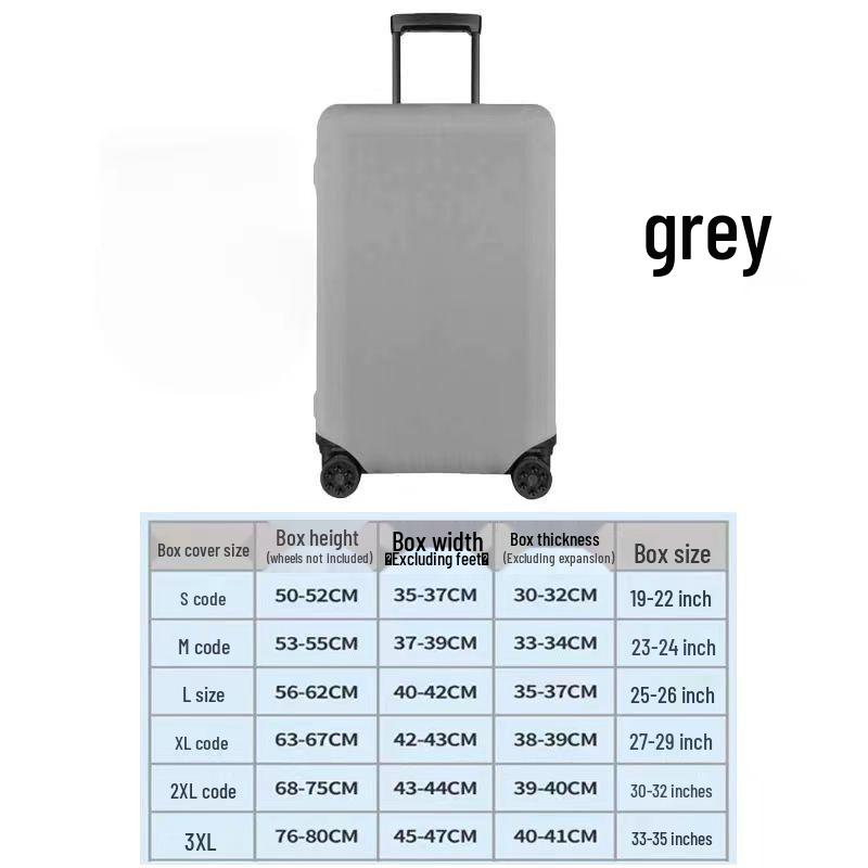37" Sports Travel Suitcase Cover - Wear-Resistant & Dustproof