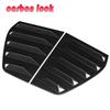 For Volkswagen VW Golf 6 GTI MK6 R-Line 2009 2010- 2013 Rear Window Shutter Cover Trims Louver Side Vent Car Styling Accessories
