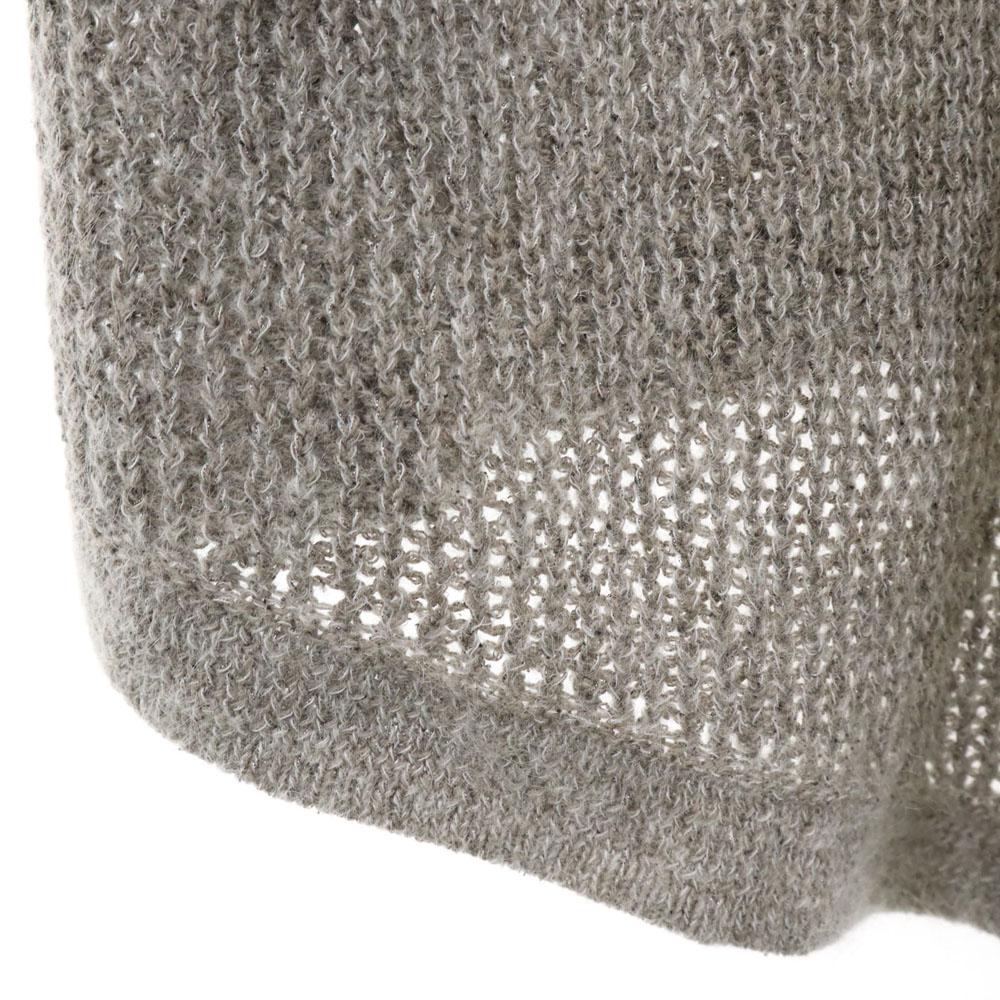 ARMANI EXCHANGE Mohair Blend Long sleeve knit cardigan XS gray Women Used