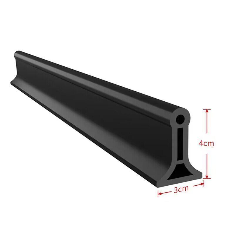 Waterproof Bathroom & Kitchen Water Barrier Strip - Dry/Wet Separation Threshold