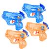 Set of 4 Mini Water Guns for Kids, 7m Distance, 5-7m Range. Perfect for Summer Pools, Beaches, Water Play, Baths, and Parties. Water Guns for Kids