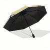Hello Kitty,Hearts Automatic Folding Umbrella-Simple 8-Rib Design, Bright Cartoon Pattern, Durable Iron Frame, Suitable For Travel, Outdoor,
