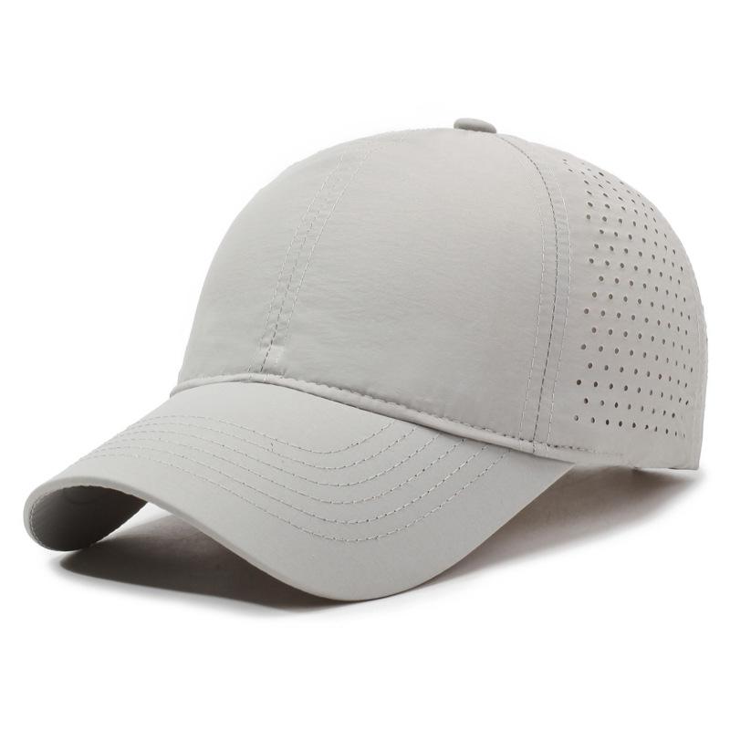 Men's Summer Breathable Mesh Duckbill Cap - Large Fit, Sport Baseball Cap, Sun Protection Hat