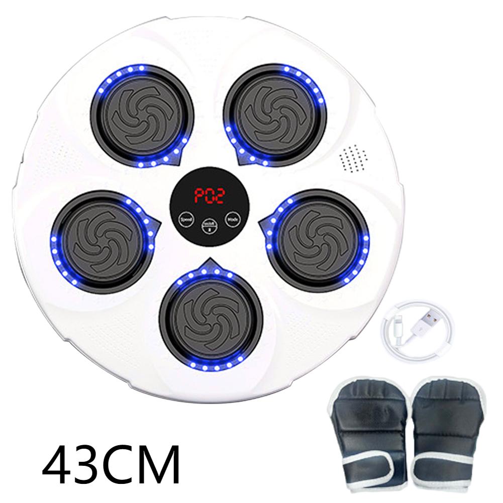 Smart Music Boxing Machine Wall Target Sandbag Relaxing Agility Reaction Training Target Bluetooth-Compatible Boxing Active