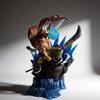 One Piece Series Vientiane Whitebeard Statue GK Large Figure Anime Decoration Scene Plug In Light 38cm
