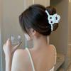 1 szt. Urocza spinka do włosów z kotem, damska nowa wysokiej klasy spinka typu "szczęka", duża gumka do włosów, popularna w internecie spinka do włosów opaska
