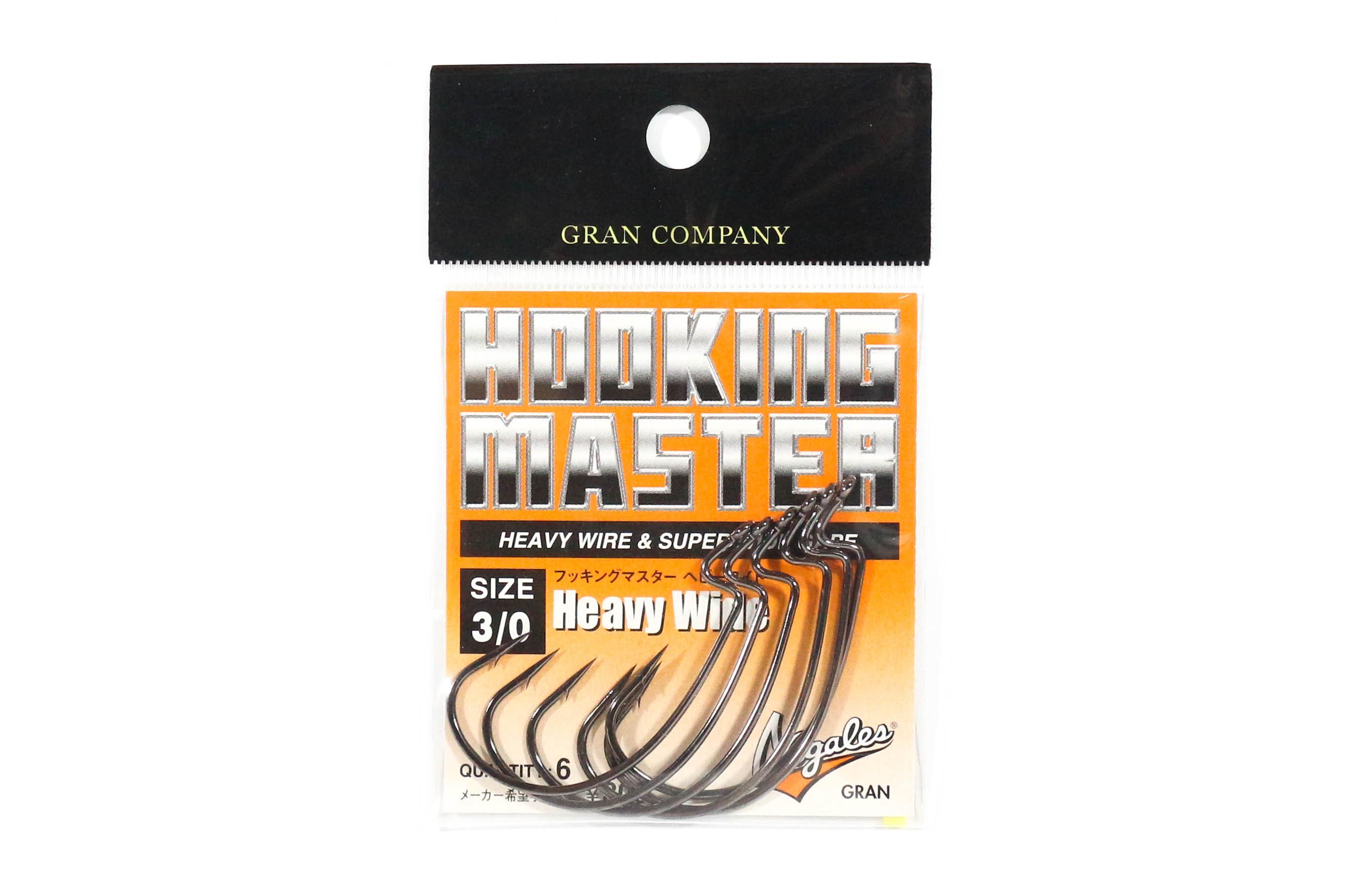 

Крючок Varivas Hooking Master Worm Hook Heavy Wide, размер 3/0 (0633)